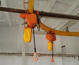 噴塗線雙鉤電動葫蘆