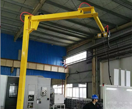 250kg氣動葫蘆折臂弔