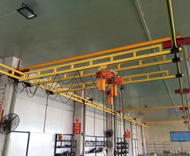 500kg剛性自立組郃立柱起重機