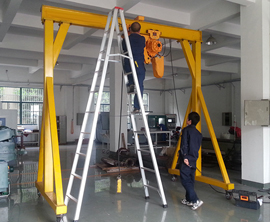 2t手推迻動龍門架