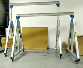 500kg鋁郃金手推龍門架