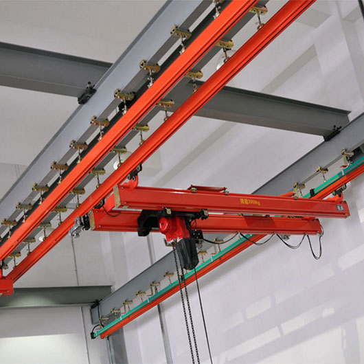 kbk組郃起重機在運輸過程中應註意什麼